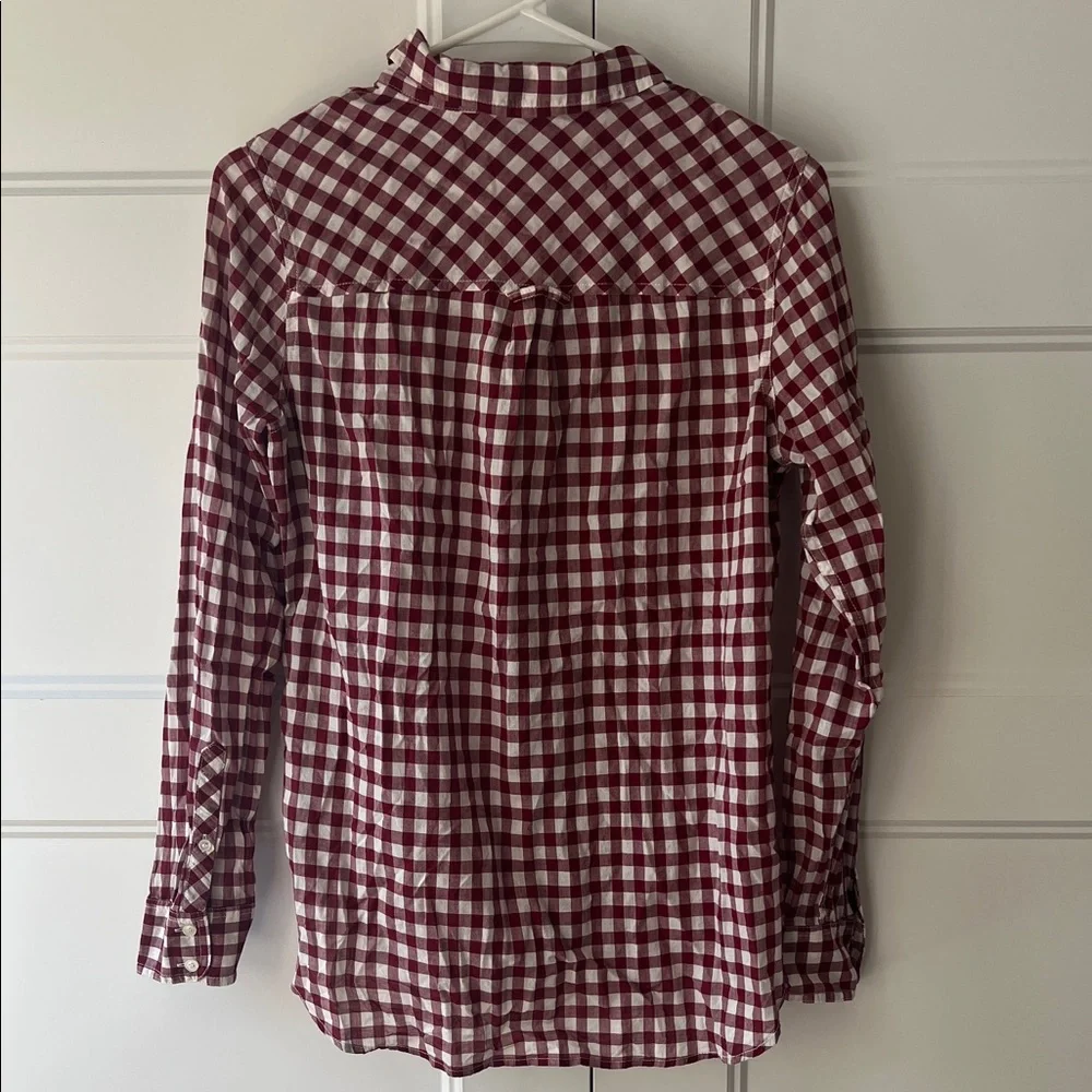 J. Crew Classic-fit boy shirt in crinkle gingham